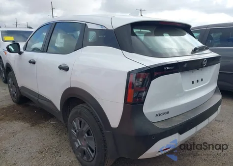 2025 Nissan Kicks S from USA, damaged, VIN 3N8AP6BA3SL322652